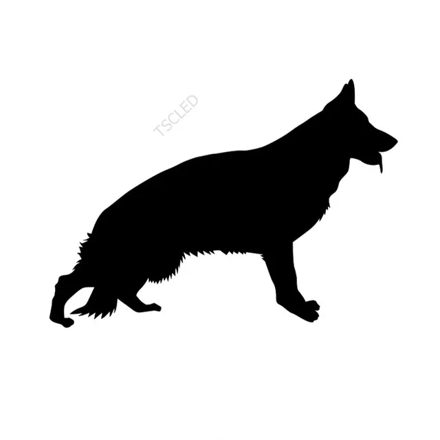 

Aalman shepherd-dog car Sticker