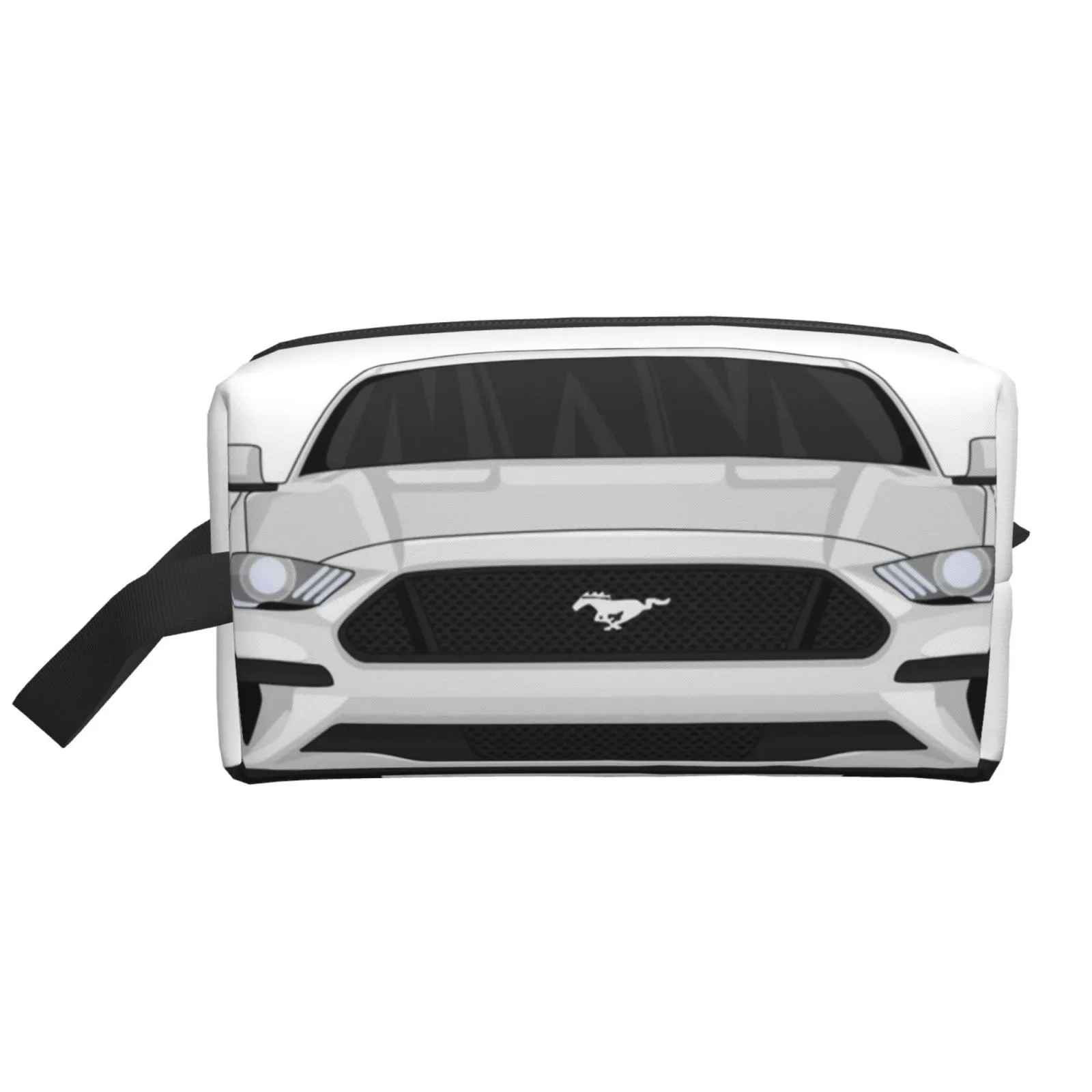 

Передняя (белая) сумка для хранения и передачи данных Mustang Gt, дорожные сумки для ручек для ванной, автомобильный Gt Muscle V8, автомобильный Chevy Hot ...