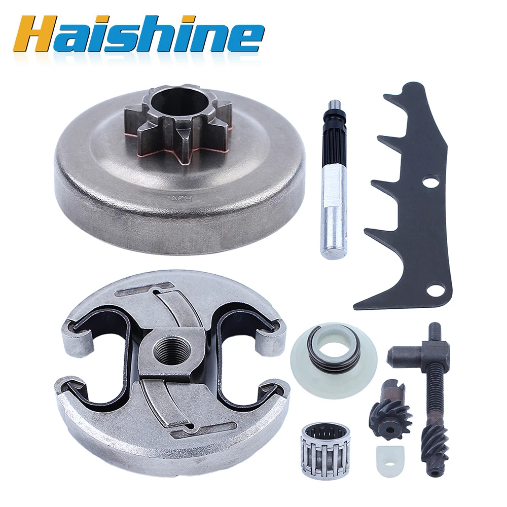 

.325" 7T Clutch Drum Oil Pump For Husqvarna 340 345 445 450 For Jonsered 2145 2150 Chainsaw Spare Parts