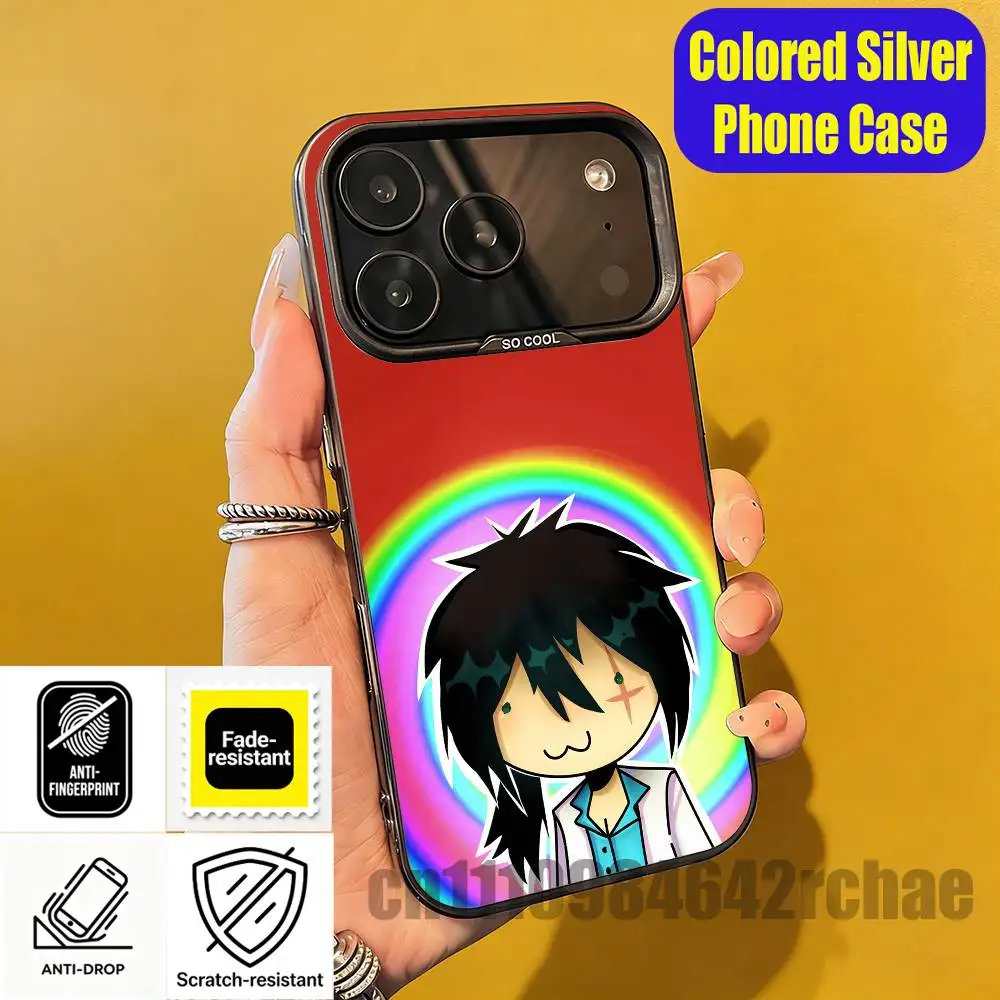 Фото Чехол для телефона For Son Jacket Biker Hotline Miami для iPhone 15 17 11 14 13 16 12 Pro Max Mini Plus E Air, серо-серебристый. №5