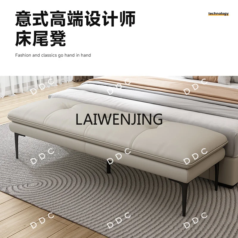 Торцевой табурет LYN в итальянском стиле главная спальня диван-табурет перед