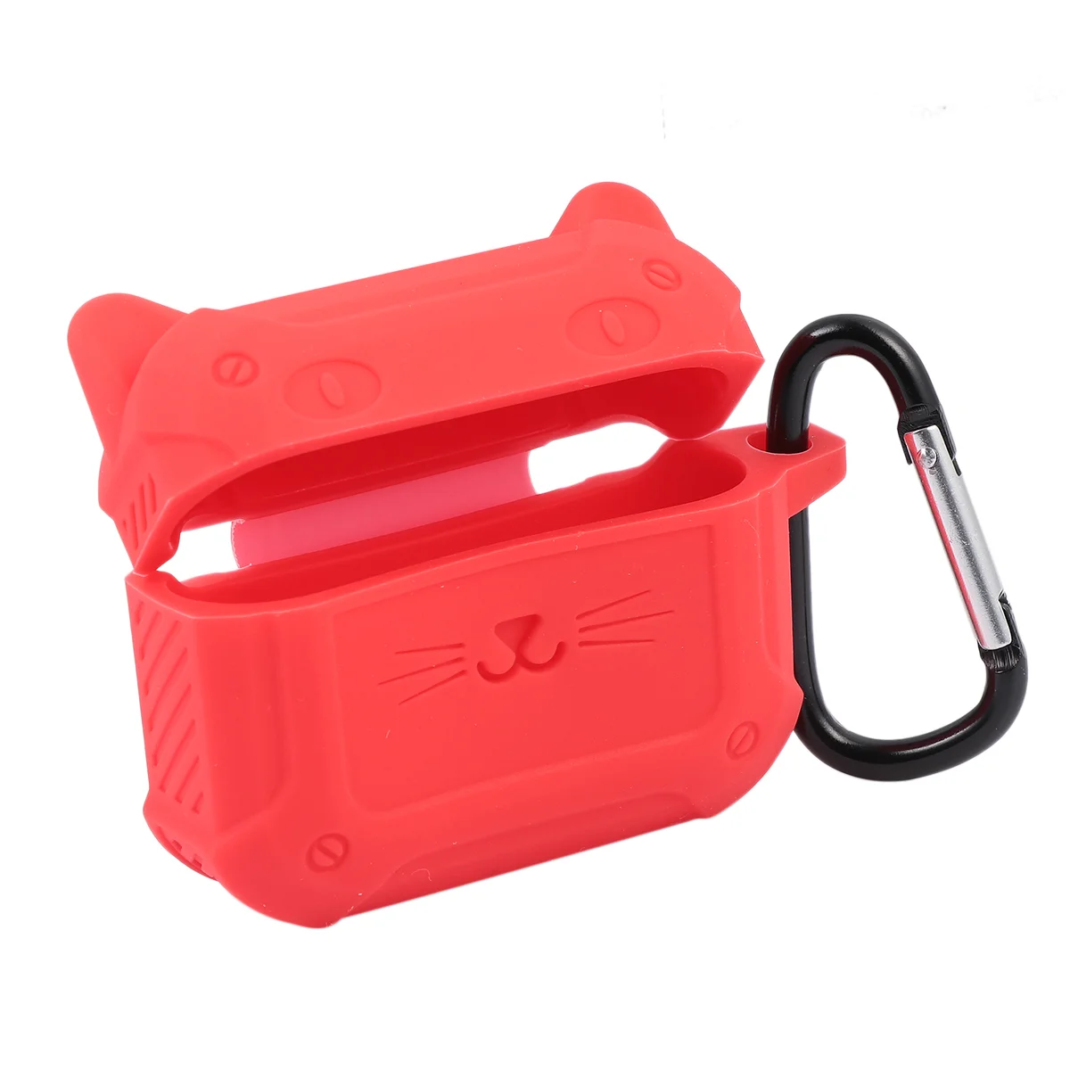 

1pc Reusable Decorative Lightweight Earphone Case Silicone Family