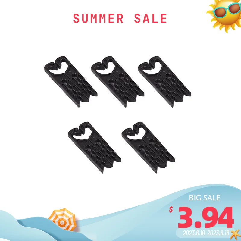 

10pcs Plastic Car Truck Glasses Hanger Solid Hanging Air Vent Holder Earphone Line Winder Interior Accessories Driving