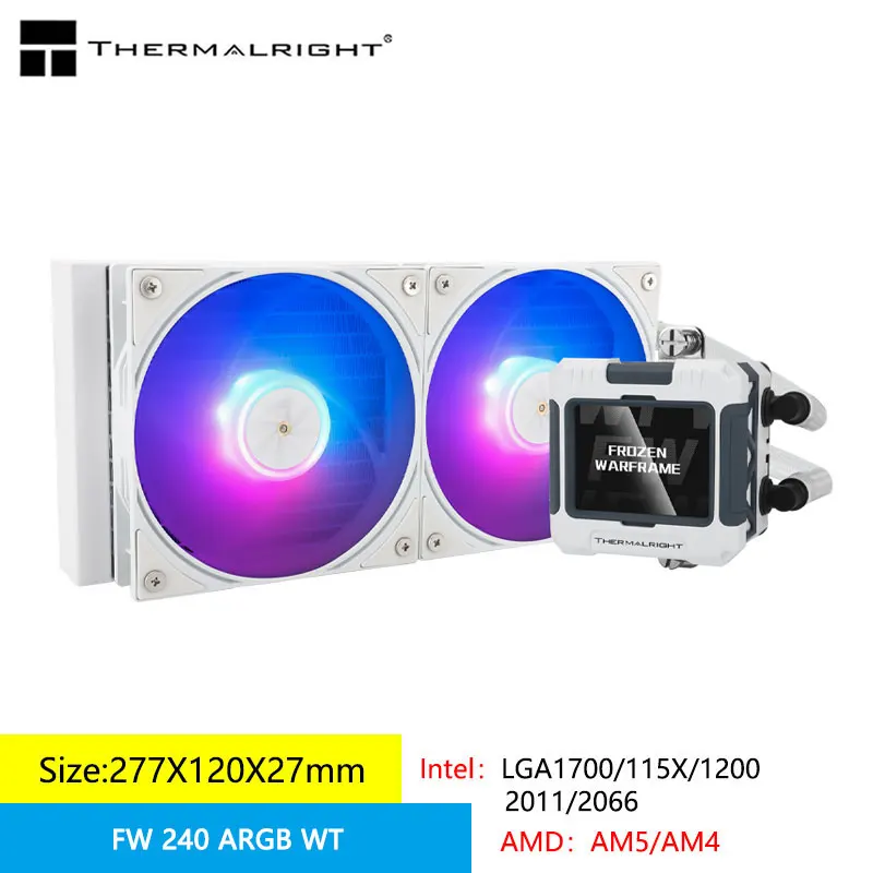 Водяной радиатор Thermalright FW 240 ARGB | AliExpress