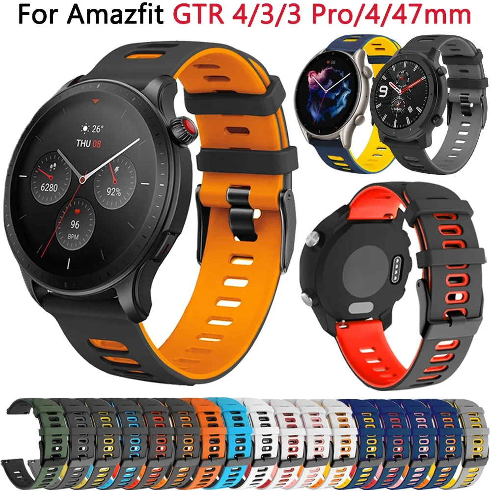 Смарт-ремешок 20 22 мм для Xiaomi Huami Amazfit GTR 47 42 3 GTR3 pro ремешок на запястье GTS 2mini 2 2e Bip