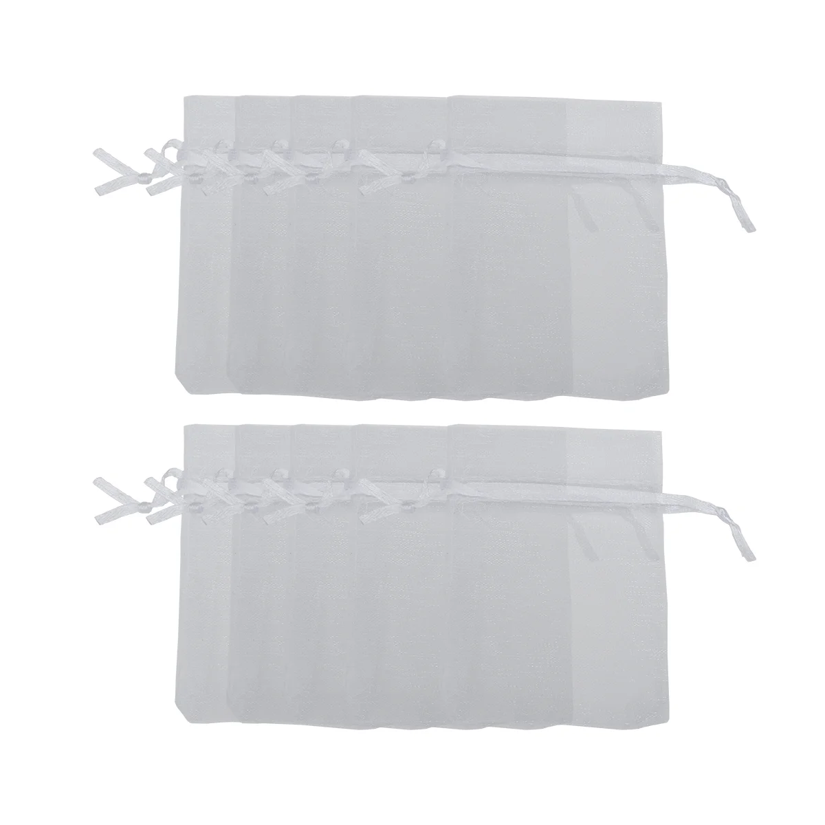 

100pcs Drawstring Gift Bags Practical Organza Beautiful Wrap Bag Organizer Pouches for Candy Jewelry