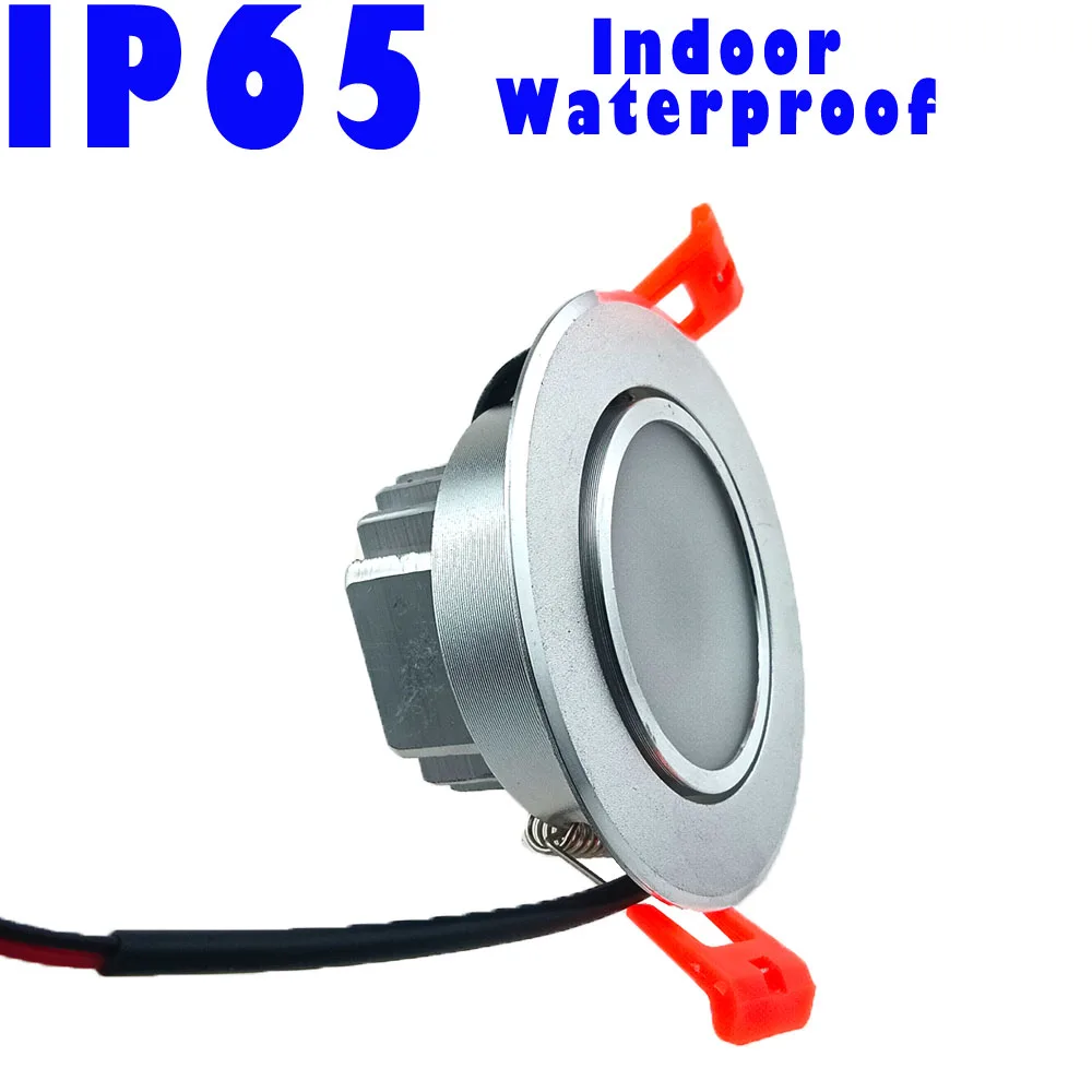 

Yiamazing светодиодный потолочный светильник 12В IP65/IP66/IP67 серебристый/золотой 6/9/12Вт