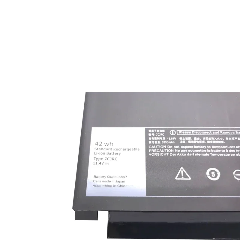 LMDTK оригинальный новый аккумулятор для ноутбука 7CJRC 11 4 В 42 Втч серии DELL Latitude E7270 E7470