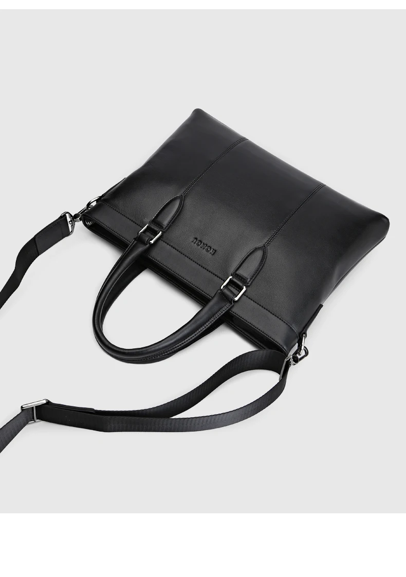 Bag Men 'S Handbag Business Casual Briefcase First Layer Cowhide Messenger Bag Computer Bag Tide Luxury Bag