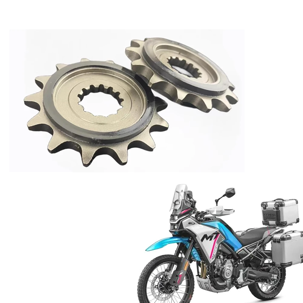 Передняя Звездочка мотоцикла бесшумная прочная 14T/15T Шестерня для CFMOTO 450MT 400NK 400GT