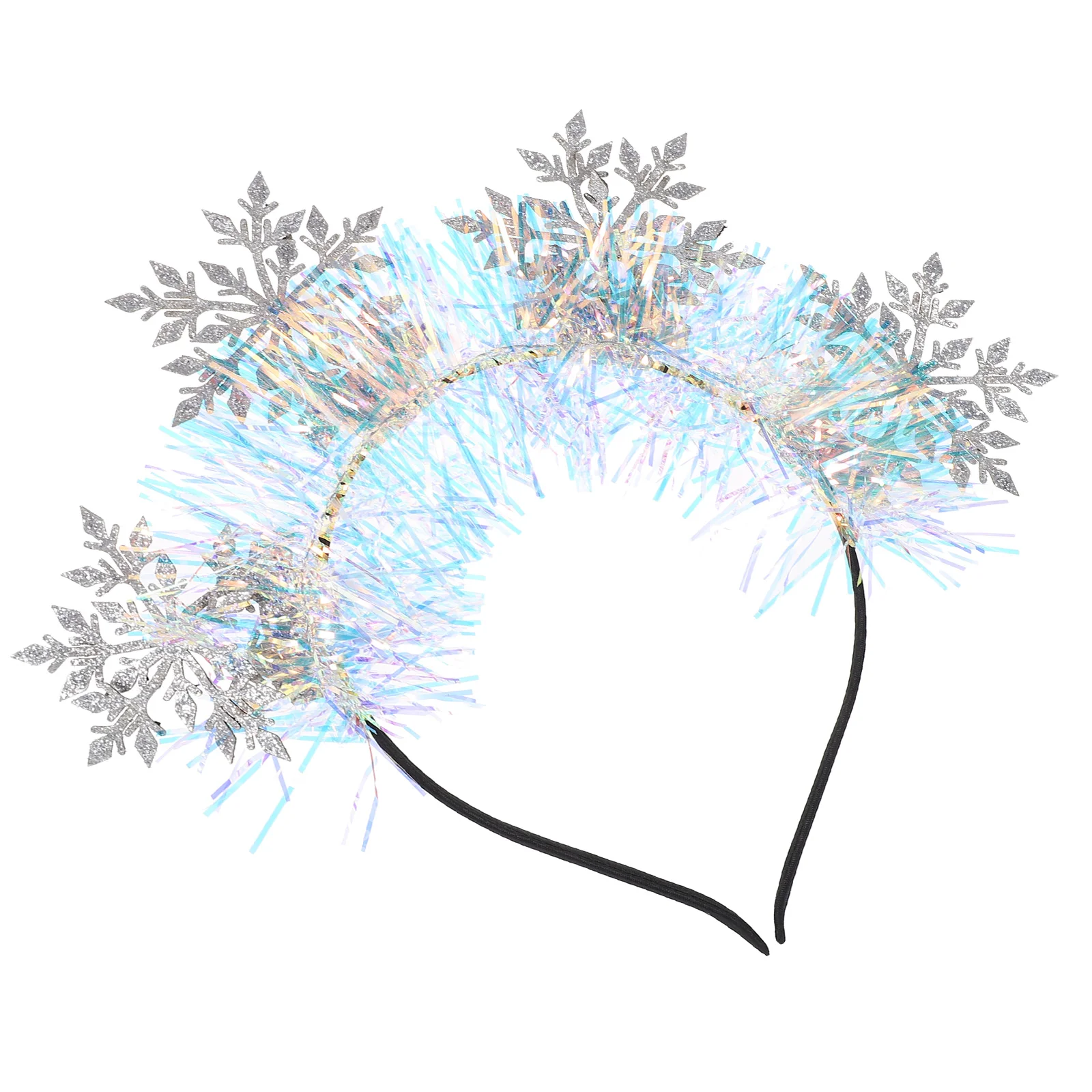 

Princess Miss Cumpleaños Para Xmas Antler Headbands Felt Cloth Women Snowflakes