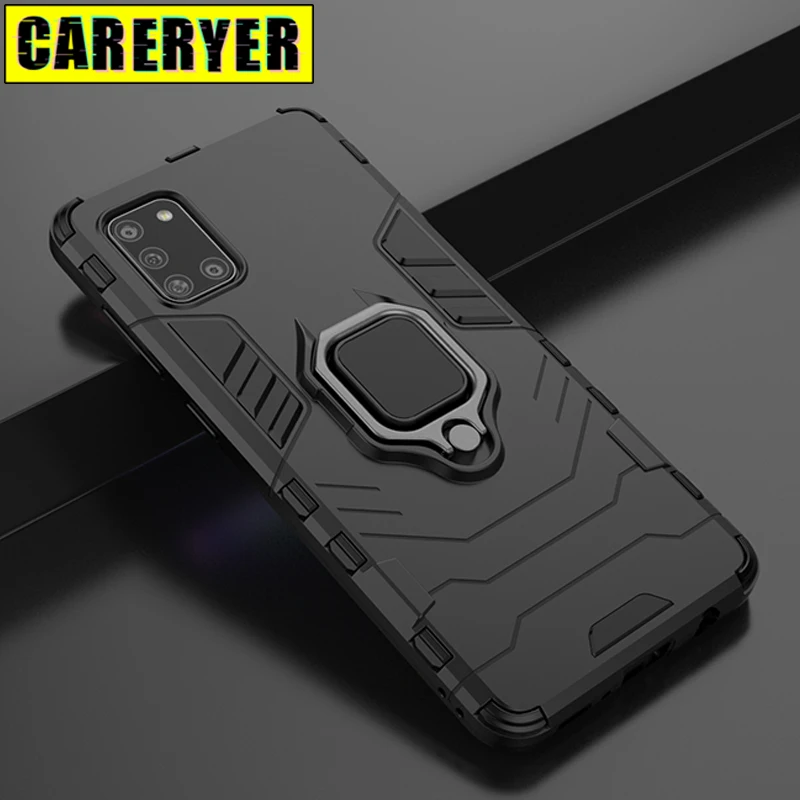 

Shockproof Car Holder Phone Case For Samsung A21s A22 A23 A30 A30s A31 A32 A33 Bracket Cover for Galaxy A40 A40s A41 A42 A50 A51