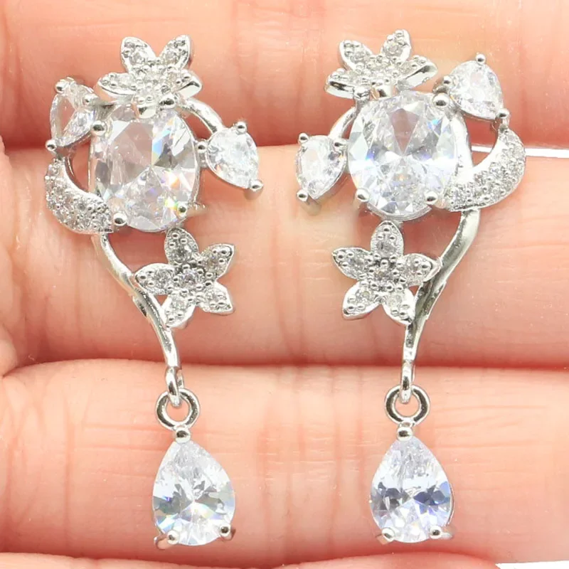 Купите 4 и получите 1 бесплатно 6 5 г индивидуальные серьги из смешанного серебра 925