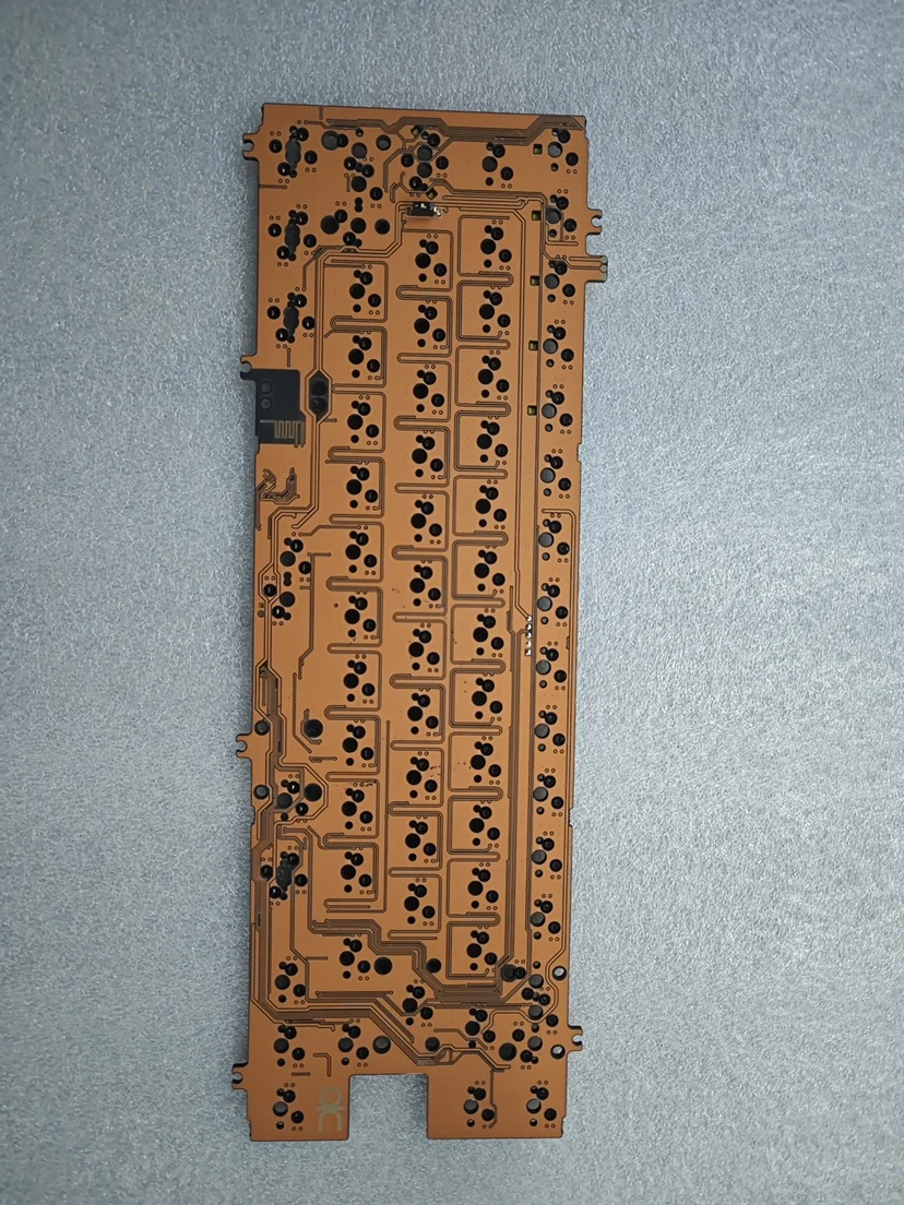 Qk65v2 Печатная плата 3-режимная раскладка ANSI