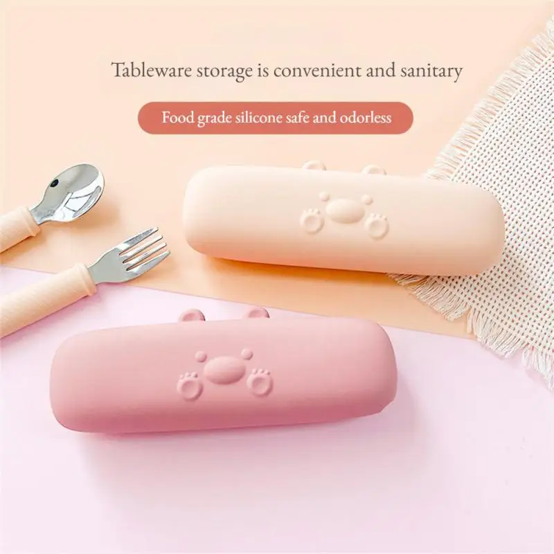 

Children Storage Bag Storage Box Kindergarten Portable Tableware