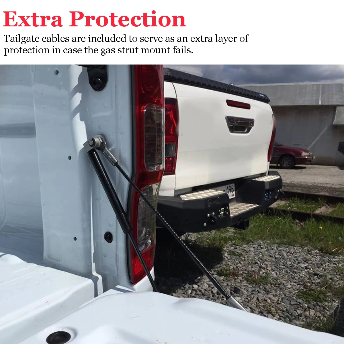 1 пара задние газовые Демпферы для Mitsubishi Triton MQ 2015-2020