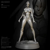 124 resin model kits figure beauty colorless and self assembled td 2939