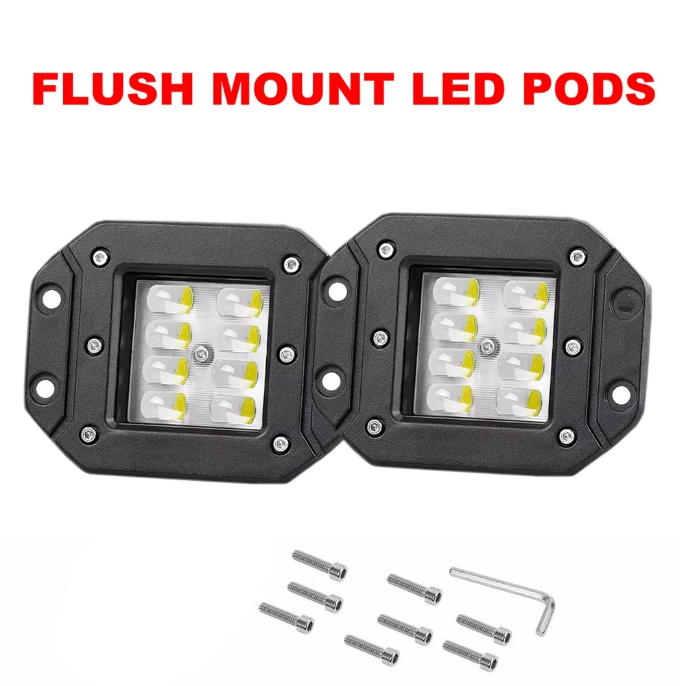 5 &quot40 Вт Погружной Монтаж Для Лодки Автомобиля Внедорожника 4x4 Рабочая Световая