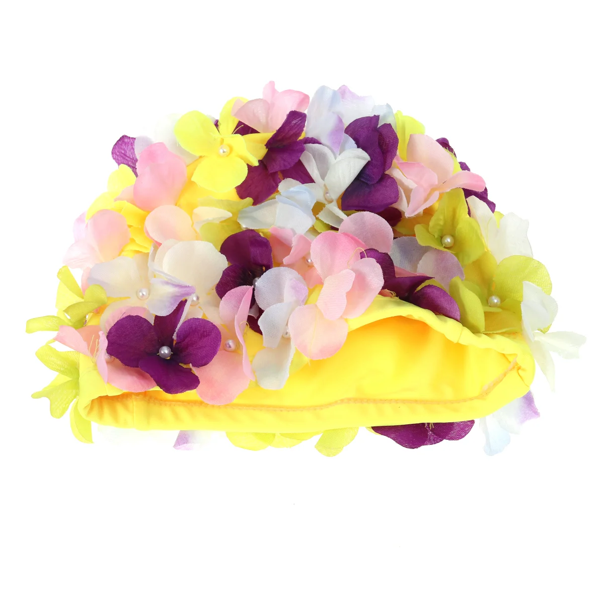 

Swimming Caps Flower Swim Hat Stylish Portable Colorful Swimming Props for Ladies Swimming Hat Bathing Caps Dry Flowers Caps
