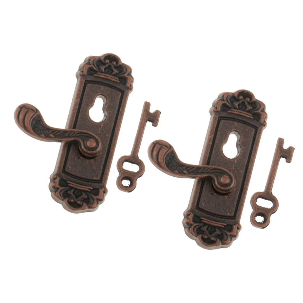 

2 шт., ручка двери в масштабе 1:12