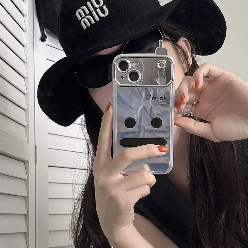 Забавный Вертикальный чехол для телефона с изображением жеста среднего пальца