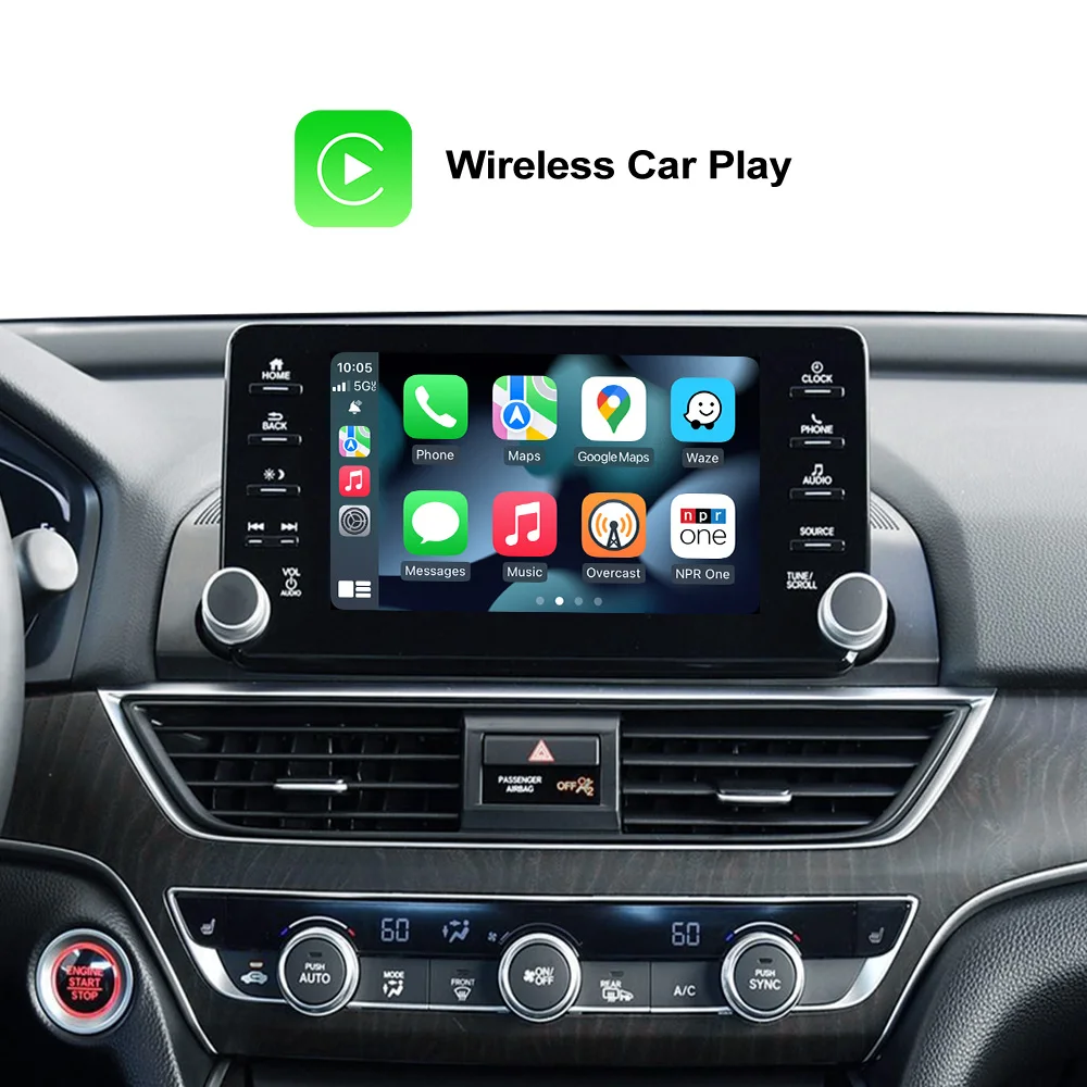 Беспроводная Модифицированная коробка для интерфейса Carplay Honda juai Accord INSPIRE 2018-2021