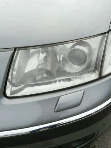 Пара прозрачных крышек для фар Volkswagen VW Passat B5 2003 ~ 2007, замена оригинального абажура
