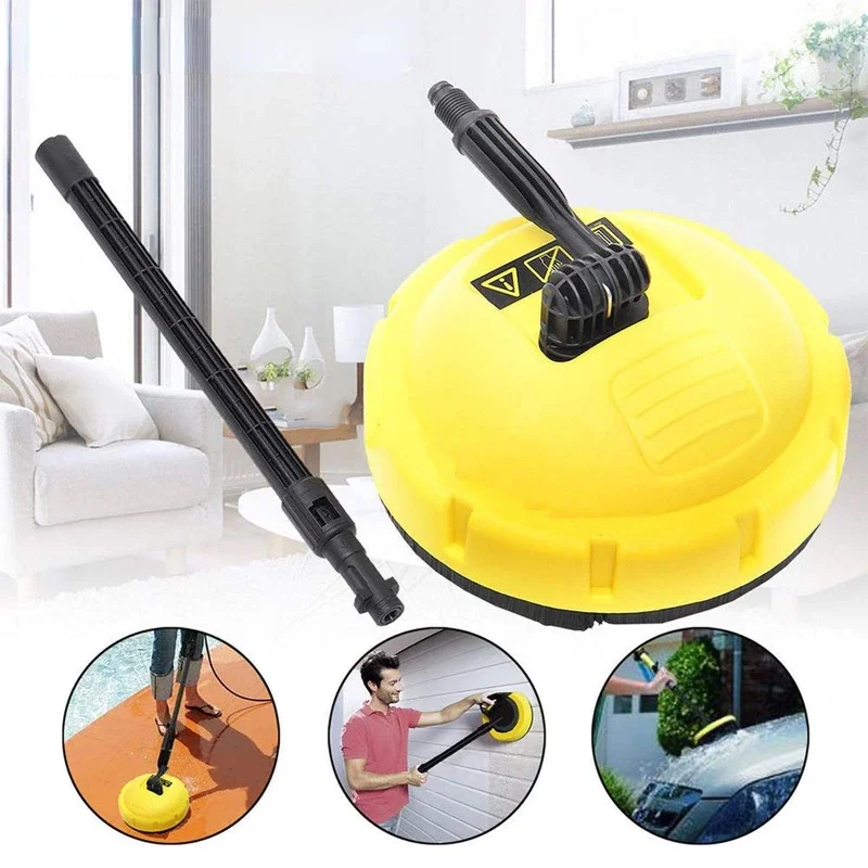 Patio Pressure Washer For Karcher K2 K3 K4 K5 K6 K7 Surface Clean Round Garage Door Tool Rotary Surface Cleaner For Car Cleaning
