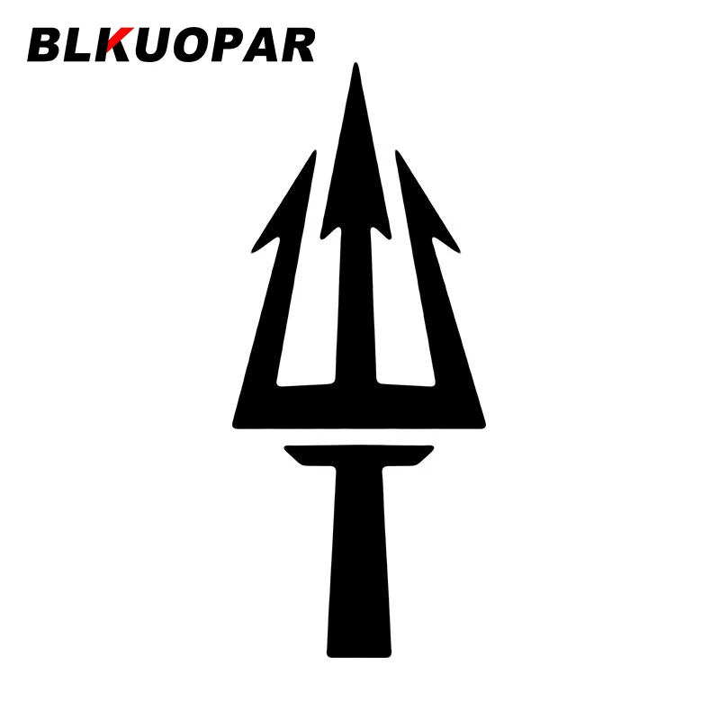

BLKUOPAR Poseidon Trident стикер для автомобиля креативный аниме винил JDM наклейка Водонепроницаемая окклюзия царапины Windows графика автомобиль Lable