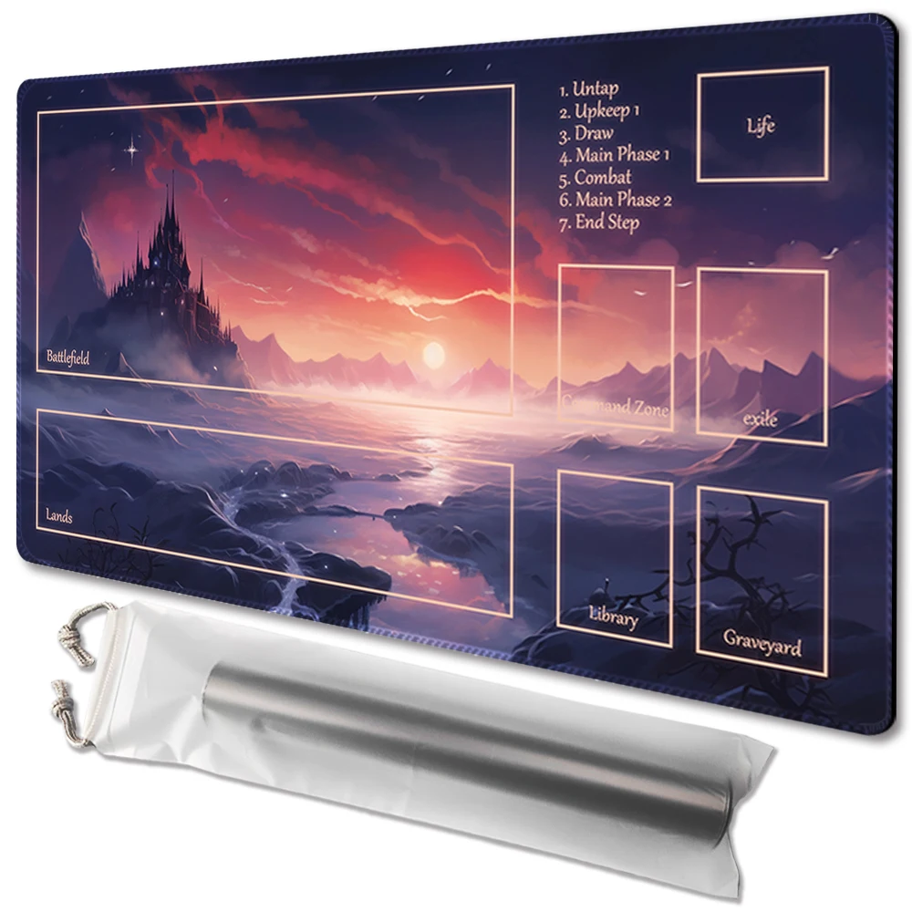 

The Morning-Board Game TCG Playmat Table Mat Game Size 60X35 CM Mousepad Compatible for MTG CCG