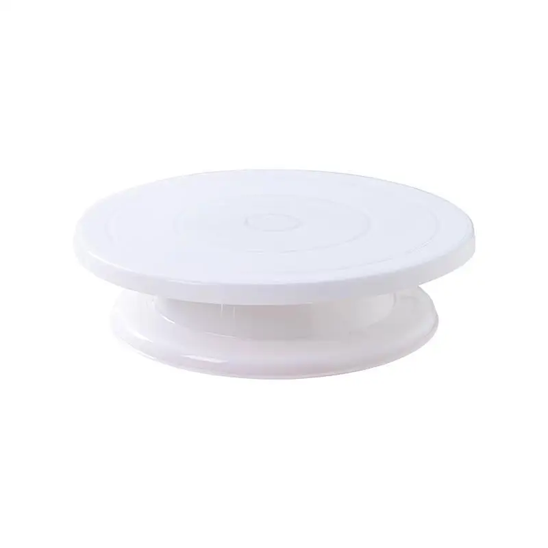 Cake Turntable Stand Decoration Accessories DIY Mold Rotating Stable Anti-skid Round Table Kitchen Baking Tools 2022 |