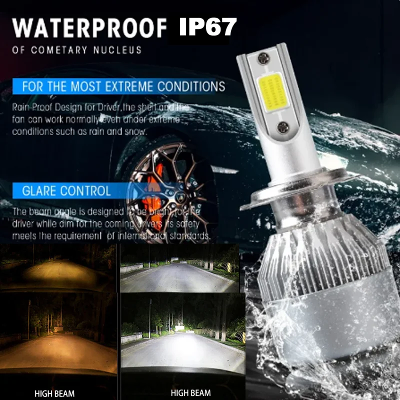 Супер Белые ксеноновые лампы H7 477 499 для дальнего/ближнего света Сменные детали