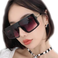 2022 classic vintage square sunglasses woman retro sunglasses lentes de sol mujer siamese oversized sunglasses womanmen