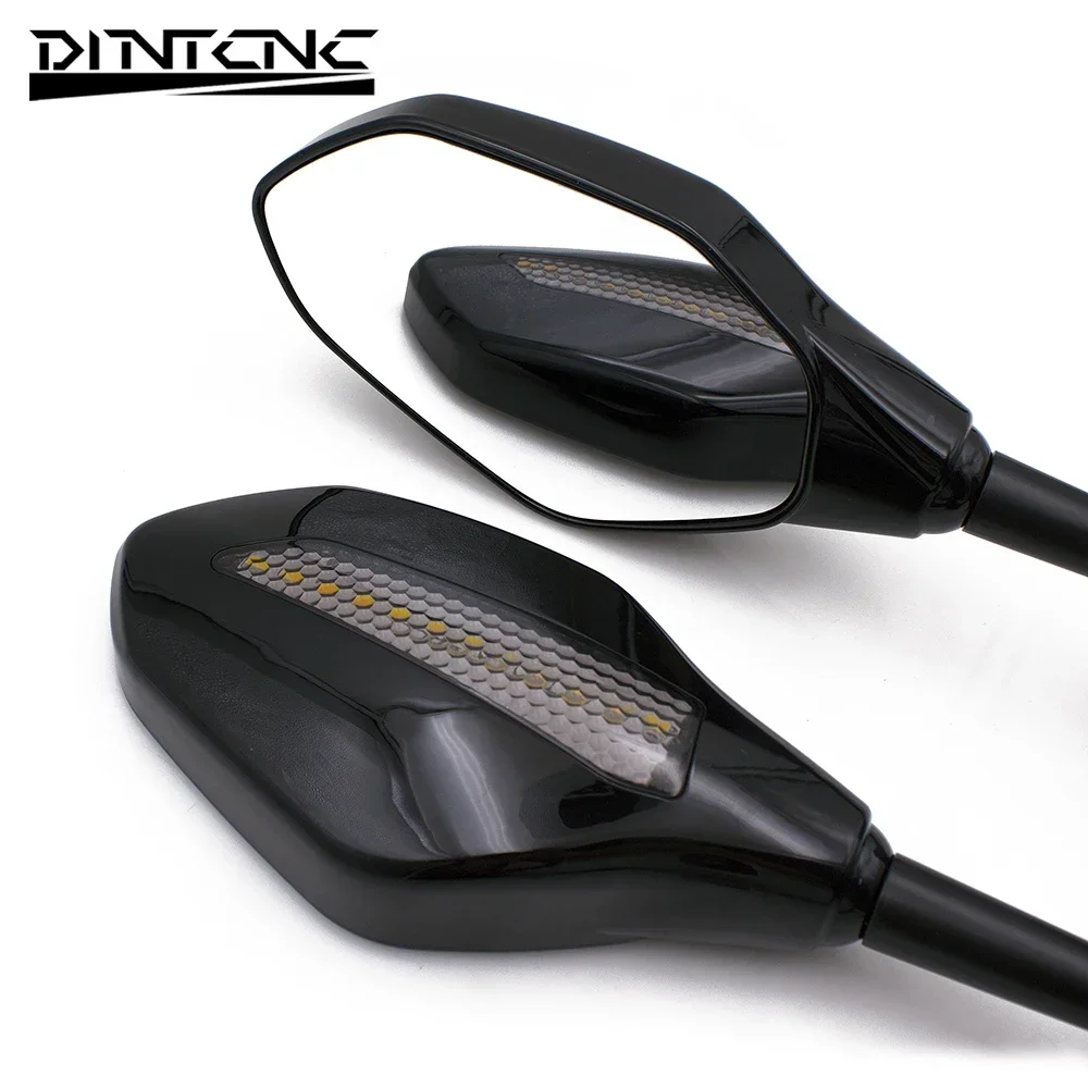 Универсальные Аксессуары Для Зеркал Мотоциклов Светодиодные Зеркала Заднего
