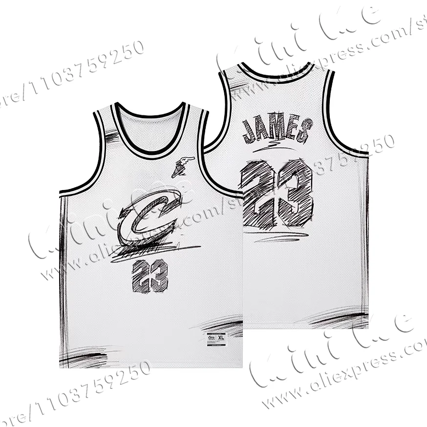 Летняя Дышащая Майка Унисекс James Lakers Sanrio Kuromi