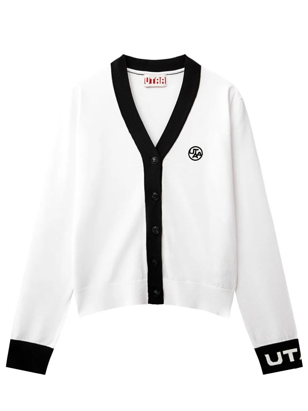 Лето 2024 новая женская куртка для гольфа Utaa холодная вязаная с длинным рукавом