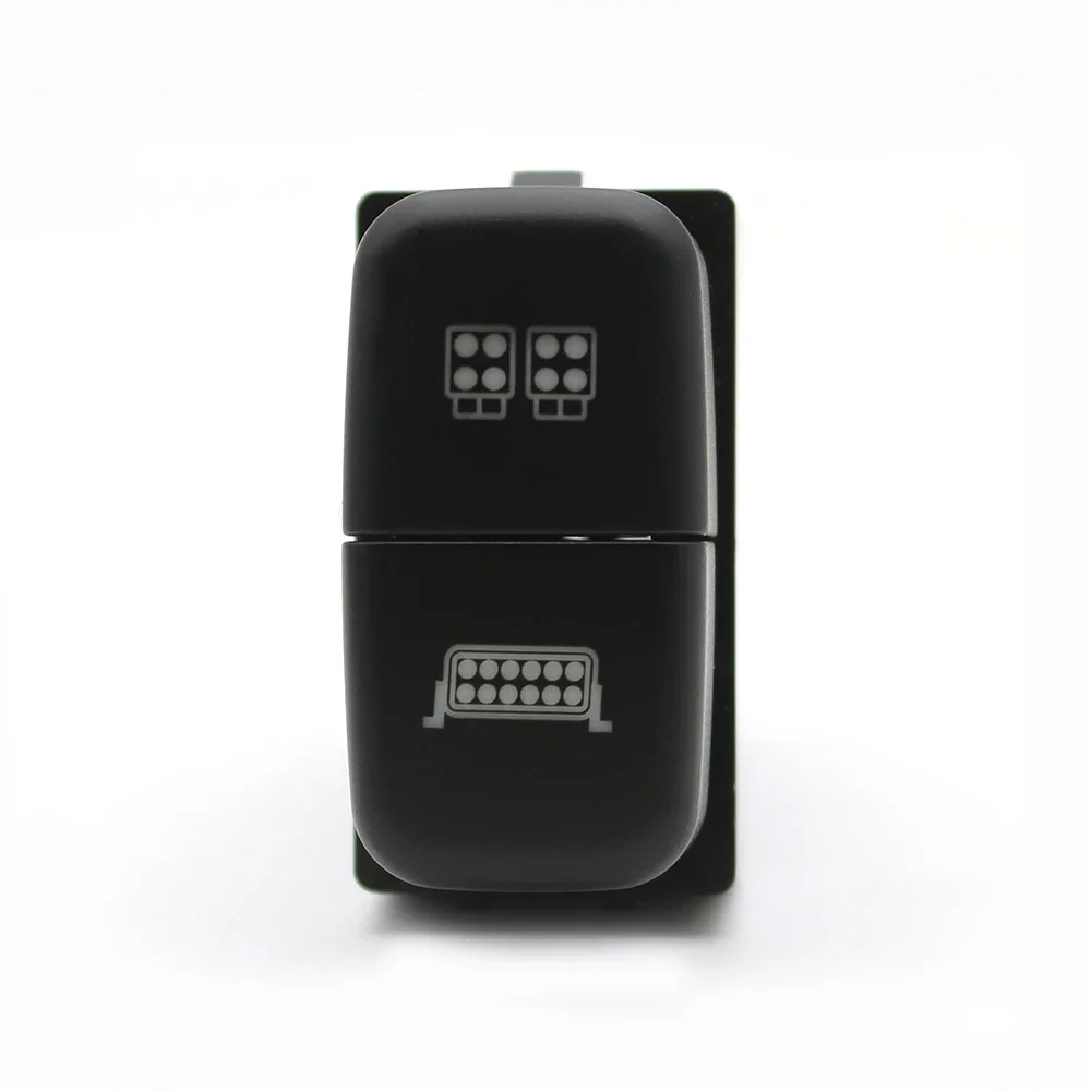 

1 шт., автомобильный переключатель для передней и задней противотуманной фары с двумя кнопками для Mitsubishi Lancer EX Pajero V73 V93 V97