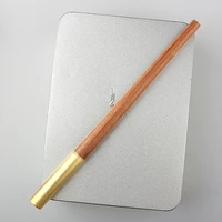 luxury wood fountain pen finance standard metal 0 5mm nib ink pens for school student office writing stationery writing brush