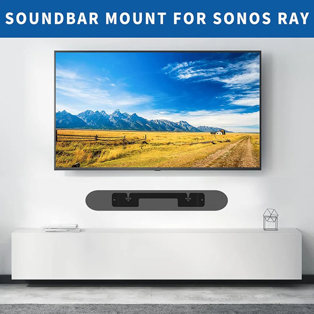​ Для Sonos Ray Echo Bar динамик из углеродистой стали металлический настенный