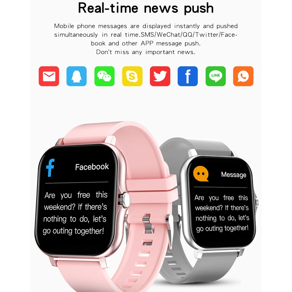 Смарт-часы PK P8 Plus SE Y20 с сенсорным экраном 2022 дюйма и Пульсометром |