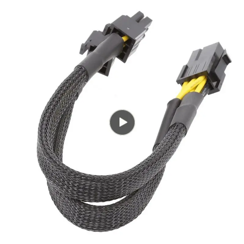 

37g 6p To6pin 20cm Extension Line Wear Resistance And Corrosion Resistance Graphics Card Patch Cord Plug And Play Tinned Copper