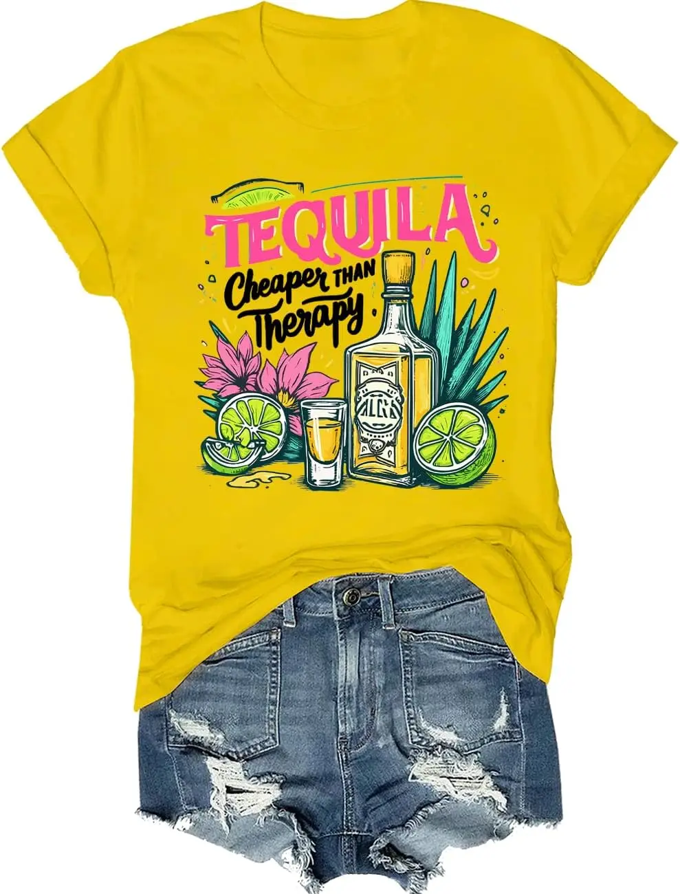 Текила дешевле чем терапевтическая футболка Веселая унисекс