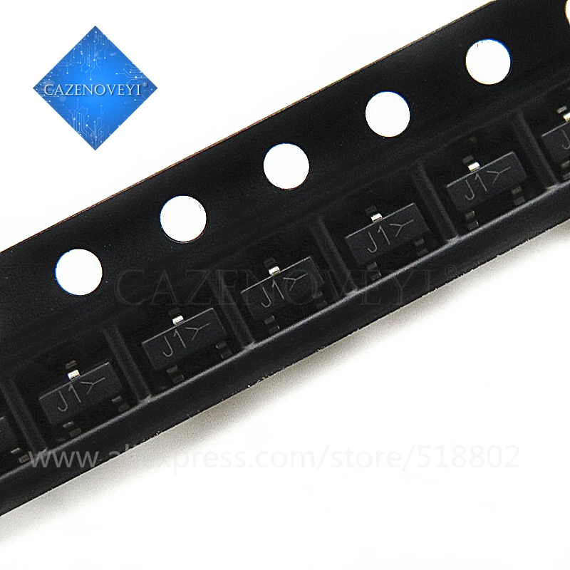 100 шт./лот BSS138LT1G BSS138 J1