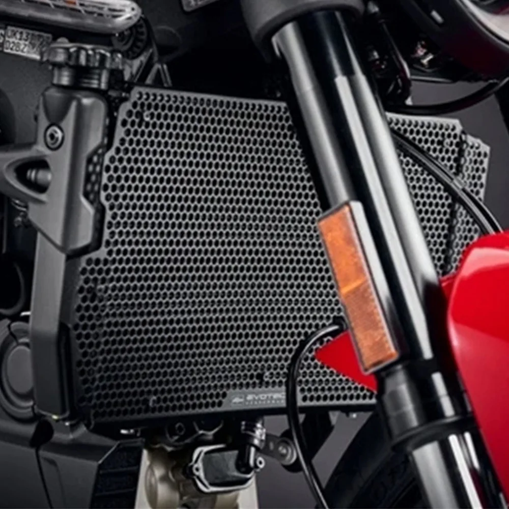 Фото Подходит для DUCATI MONSTER 937 9-23 лет, модифицированная сетка для резервуара для воды, защитная сетка, теплозащитный экран, красивые аксессуары №1