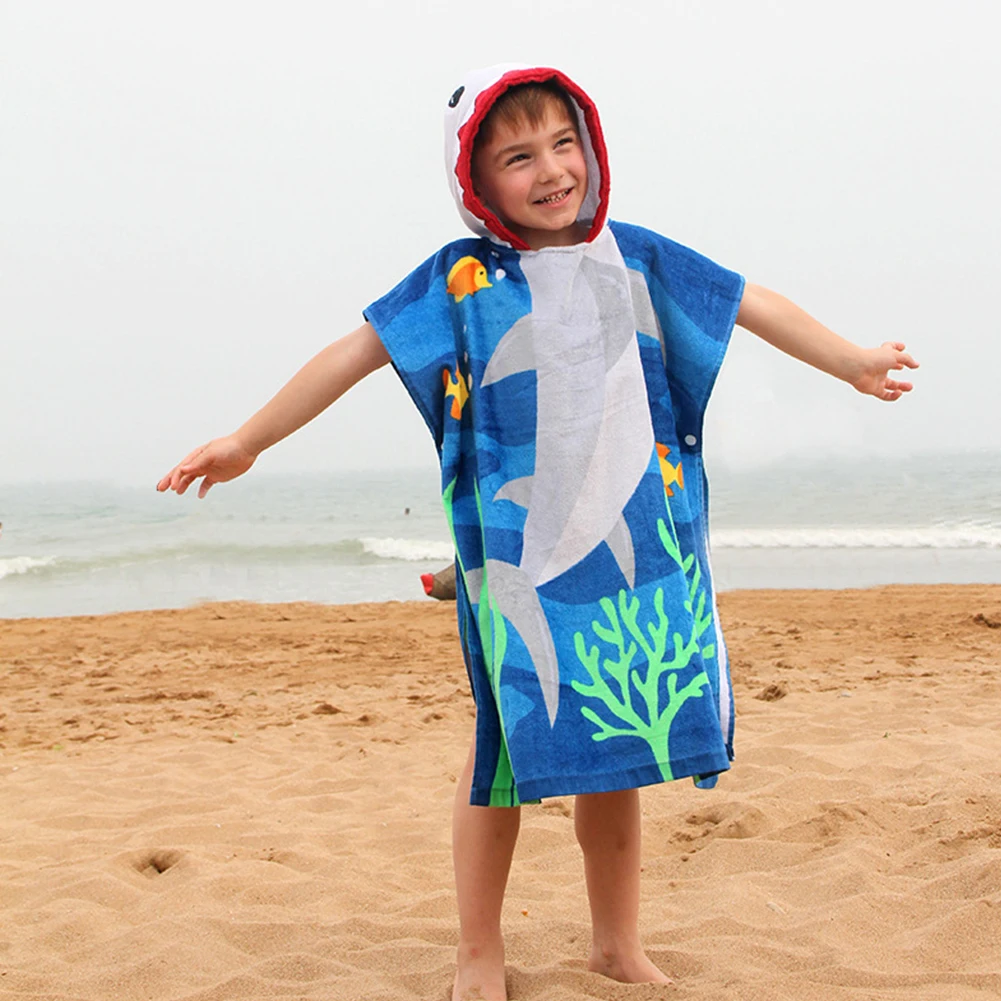 

Cartoon Baby Bath Towel Microfiber Cotton Hooded Beach Towel Newborn Cape Towels Soft Poncho Kids Bathing Stuff Infant Washcloth
