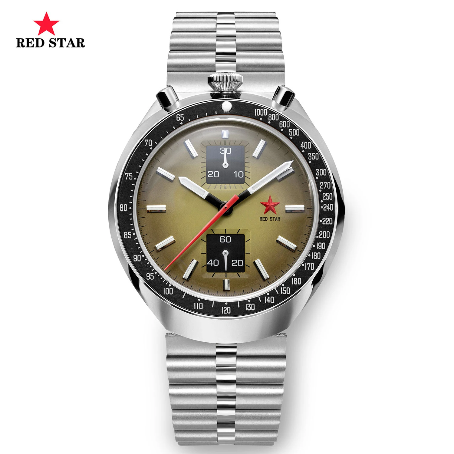 

RED STAR 1963 Mechanical Watch For Men Seagull ST1901 Movement 42mm Watches Male 2022 China Aviation Pilot Chronograph Clock
