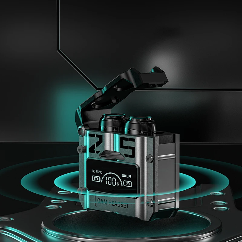 ТОП ГОРЯЧИЕ беспроводные наушники с низкой задержкой Cool Audfonos M25 и зарядным