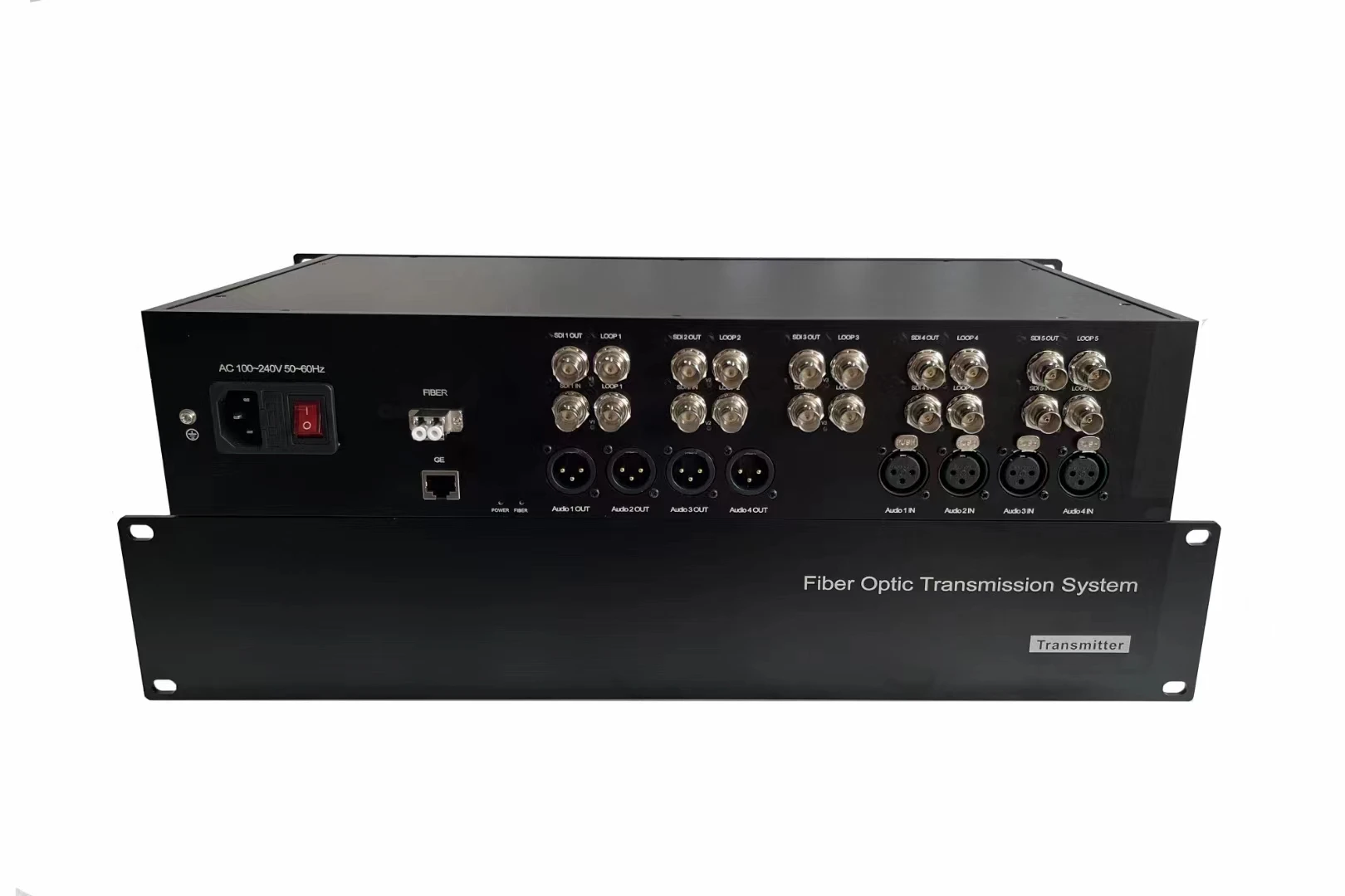 3G-SDI видео XLR аудио Ethernet через волоконно-оптический конвертер