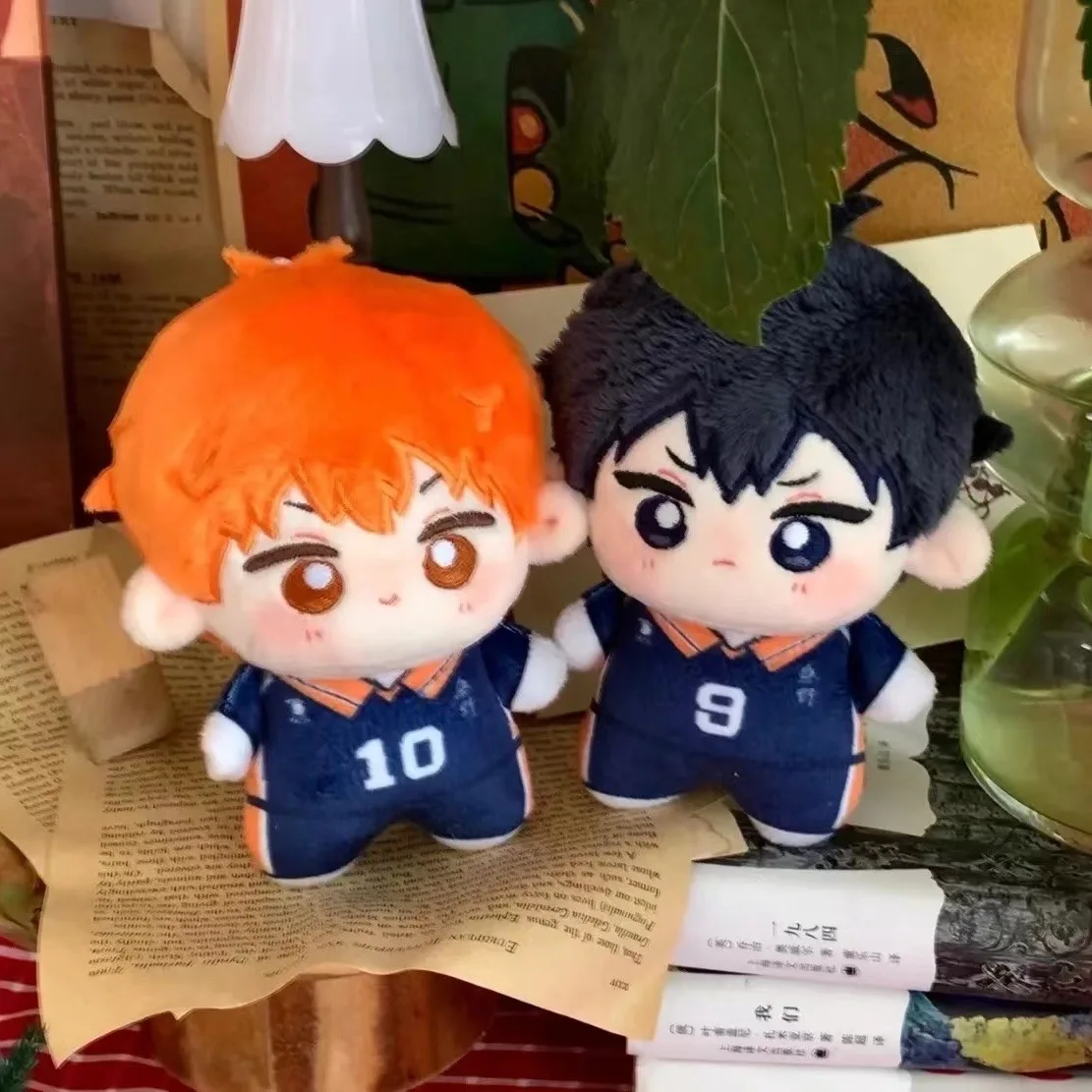 

Мини 10 см Аниме Haikyuu Shoyo Hinata Tobio Kageyama Симпатичная плюшевая хлопковая кукла Морская звезда сумка подвеска брелок подарок