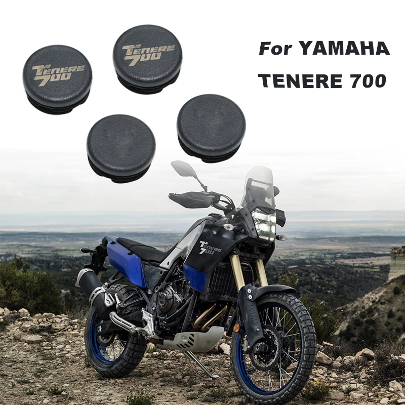 

For YAMAHA TENERE 700 Tenere700 XTZ 700 XT700Z 2019 2020 2021 2022 2023 Motorcycle Frame Tube Hole Plugs 2pcs Set